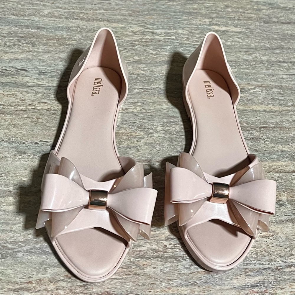 Melissa Women's Bow Sandals - Nude